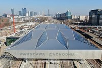 Front hali peronowej Warszawa Zachodnia, fot. Andrzej Lewandowski