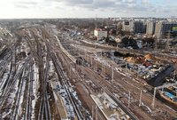 Tory po zachodniej stronie stacji Warszawa Zachodnia, fot. Artur Lewandowski