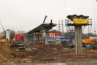 Budowa kładki na Warszawie Zachodniej, fot. Martyn Janduła