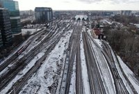 Wymienione tory od strony Warszawy Centralnej w kierunku Warszawy Zachodniej, fot. Artur Lewandowski