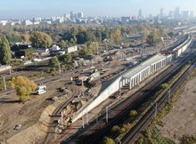 Wiadukty betonowe na dojeździe na stację_fot. Artur Lewandowski