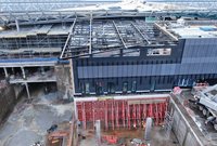 Budynek LCS i zaplecza technicznego, konstrukcja tunelu fot. Artur Lewandowski