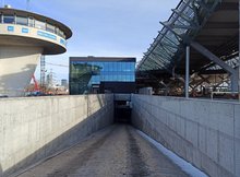 Wejście do tunelu modernizowanej stacji Warszawa Zachodnia, fot. Martyn Janduła