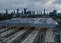 Widok ogólny na perony i dach Stacja Warszawa Zachodnia 06.11.2023r. Autor Błażej Mstowski, PKP PLK S.A (46)