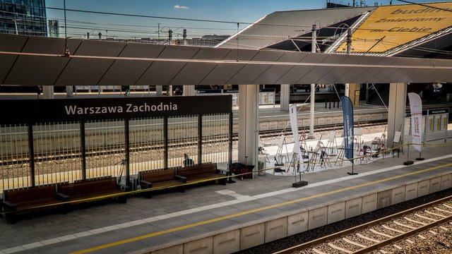 Ujęcie na przygotowane miejsce warsztatów, 11.06.2022 r., Źródło PKP PLK S.A. (1)