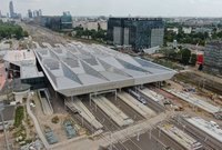 Widok z góry na perony i halę peronową stacji Warszawa Zachodnia_fot. Artur Lewandowski