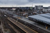 Stary peron obok nowej części Warszawa Zachodnia, fot. Artur Lewandowski