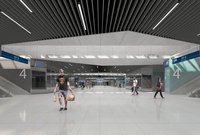 Wizualizacja stacji Warszawa Zachodnia po modernizacji