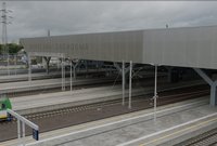 Widok na dach i perony Stacja Warszawa Zachodnia 06.11.2023r. Autor Błażej Mstowski, PKP PLK S.A (41)